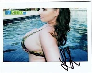 Lana Kendrick Nude Pictures Lana Kendrick Tits Showing on Her Polaroid Shots at the Pool