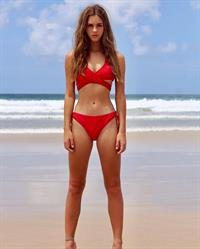 Emily Feld in a bikini