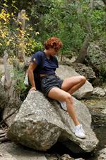 Dabney Conrad Cute Hiking Girl
