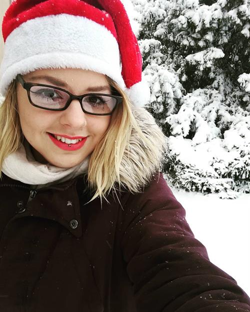 Swantje taking a selfie