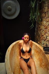 Crystal Westbrooks in a bikini