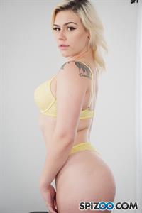 Abigail Peach in lingerie