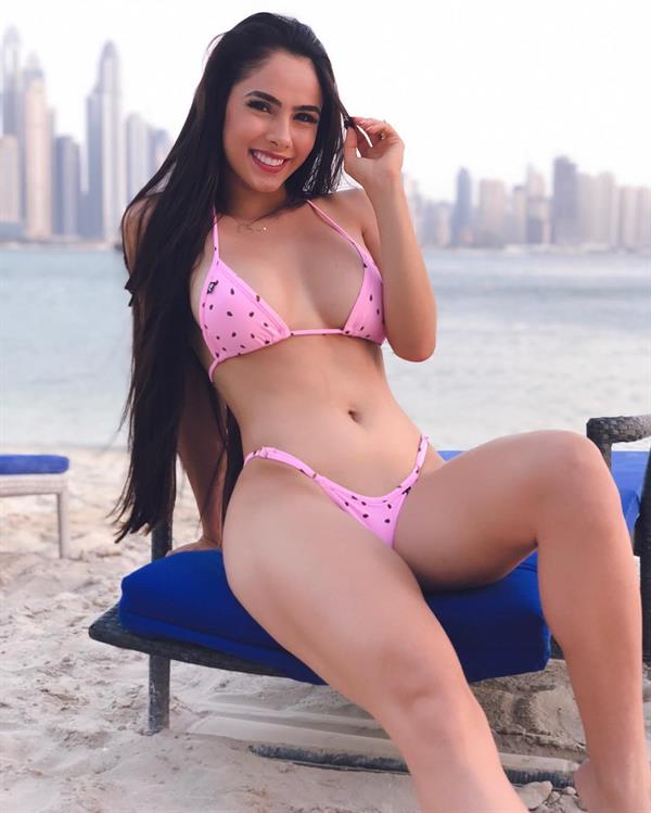 Juliana Caetano in a bikini