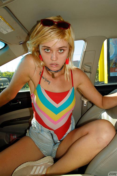 Luna Fey Pictures Luna Fey at the Gas Station