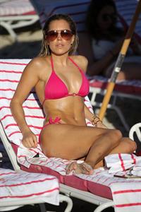 Sylvie van der Vaart in a bikini