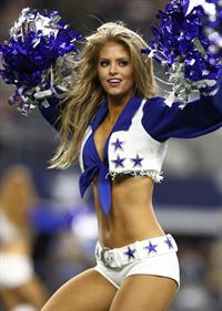 Former Clemson Rally Cat
Current Dallas Cowboy Cheerleader