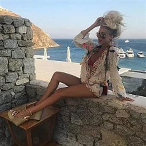 Julia Dybowska in a bikini