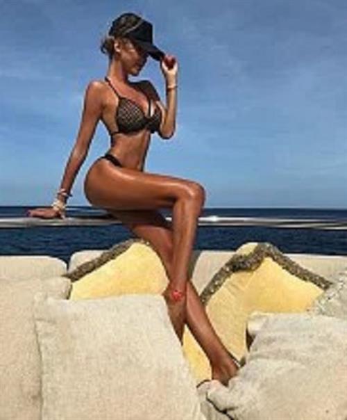 Julia Dybowska in a bikini