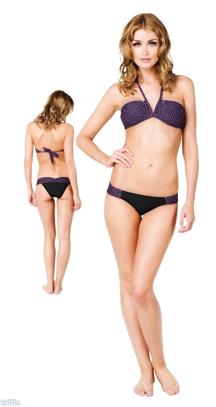 Sarah Mutch in a bikini