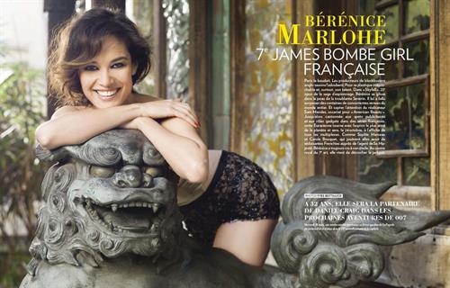 Bérénice Marlohe in lingerie