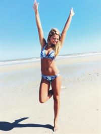 Scarlett Manley in a bikini