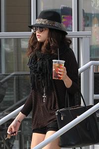 Selena Gomez leaving Panera Bread in LA 2/2/13 