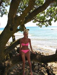 Ashley  Horvath in a bikini