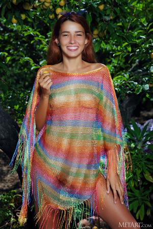 Agatha Vega Nude Pictures Agatha Vega Backyard Fun