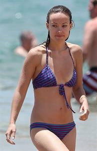 Olivia Wilde on the beach and in the water in Hawaii - May 26, 2013 