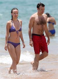 Olivia Wilde on the beach and in the water in Hawaii - May 26, 2013 