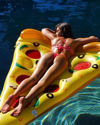 Barbara Edem in a bikini - ass