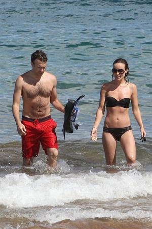 Olivia Wilde on the beach in Hawaii - May 27, 2013 