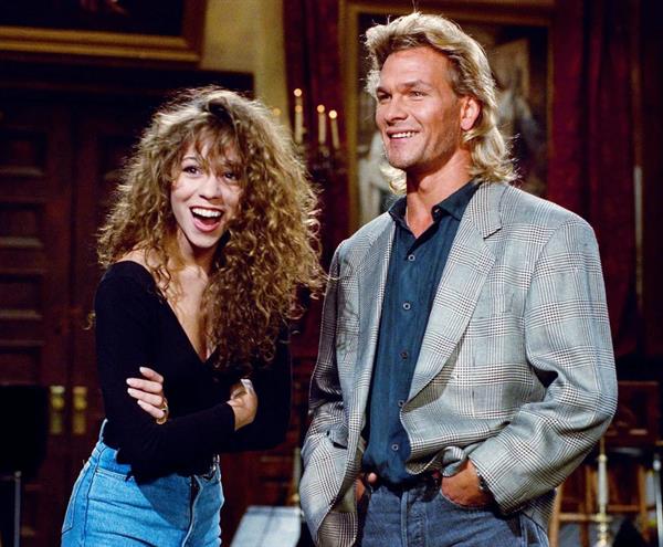 Mariah Carey and Patrick Swayze - SNL (1990)