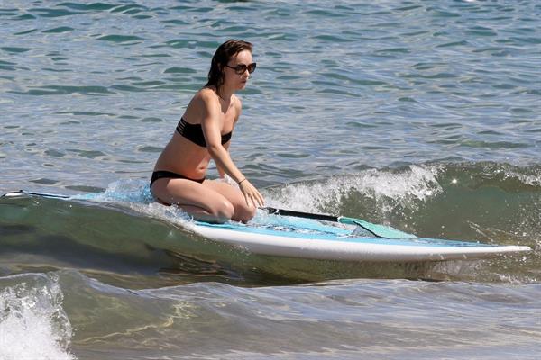 Olivia Wilde on the beach in Hawaii - May 27, 2013 