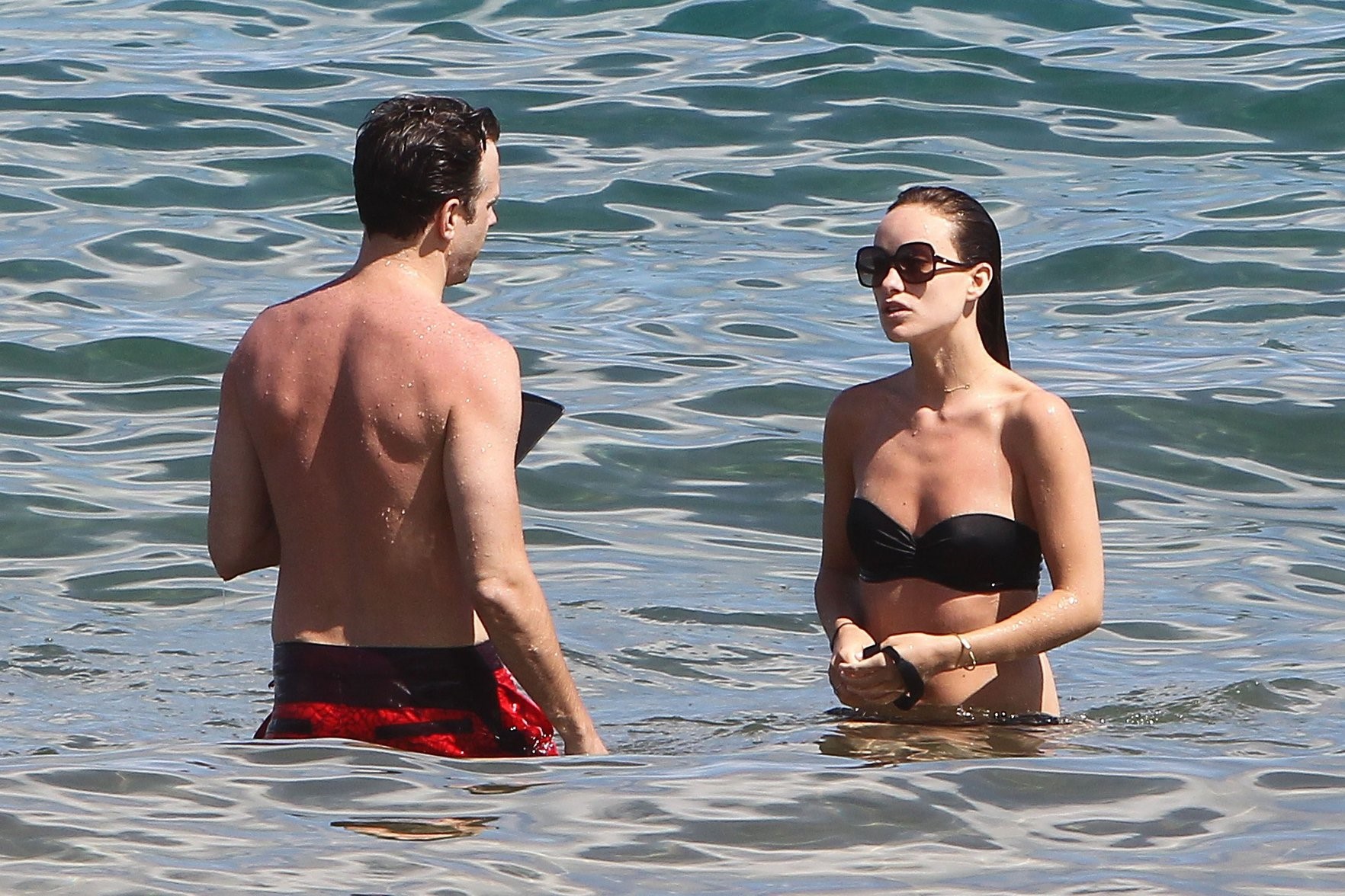 Olivia Wilde on the beach in Hawaii - May 27, 2013 