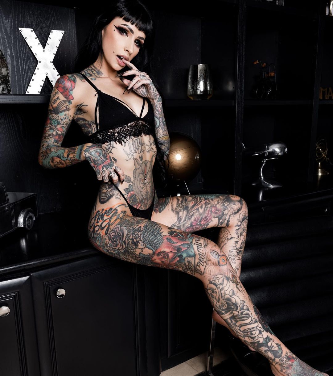Angela Mazzanti in a bikini