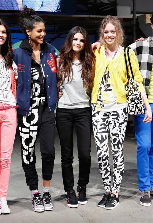 Selena Gomez Adidas NEO Label event in NY 2/6/13 