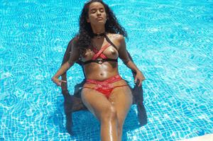 Mia Nix Nude Pictures Mia Nix in the Pool