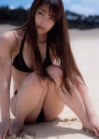 Miru Shiroma in a bikini