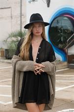 Moon Torrance Natural Blonde in Black