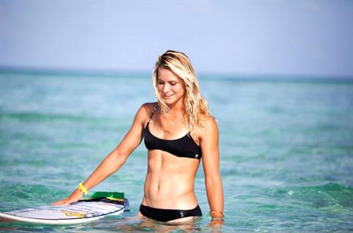 Courtney Conlogue in a bikini