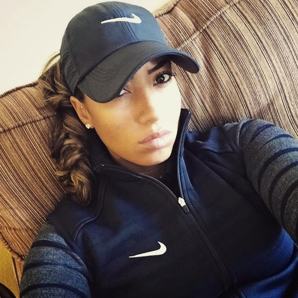 Cheyanne Woods taking a selfie