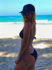 Julia Gomes in a bikini