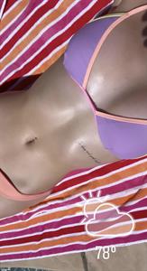 Loren Gray in a bikini taking a selfie