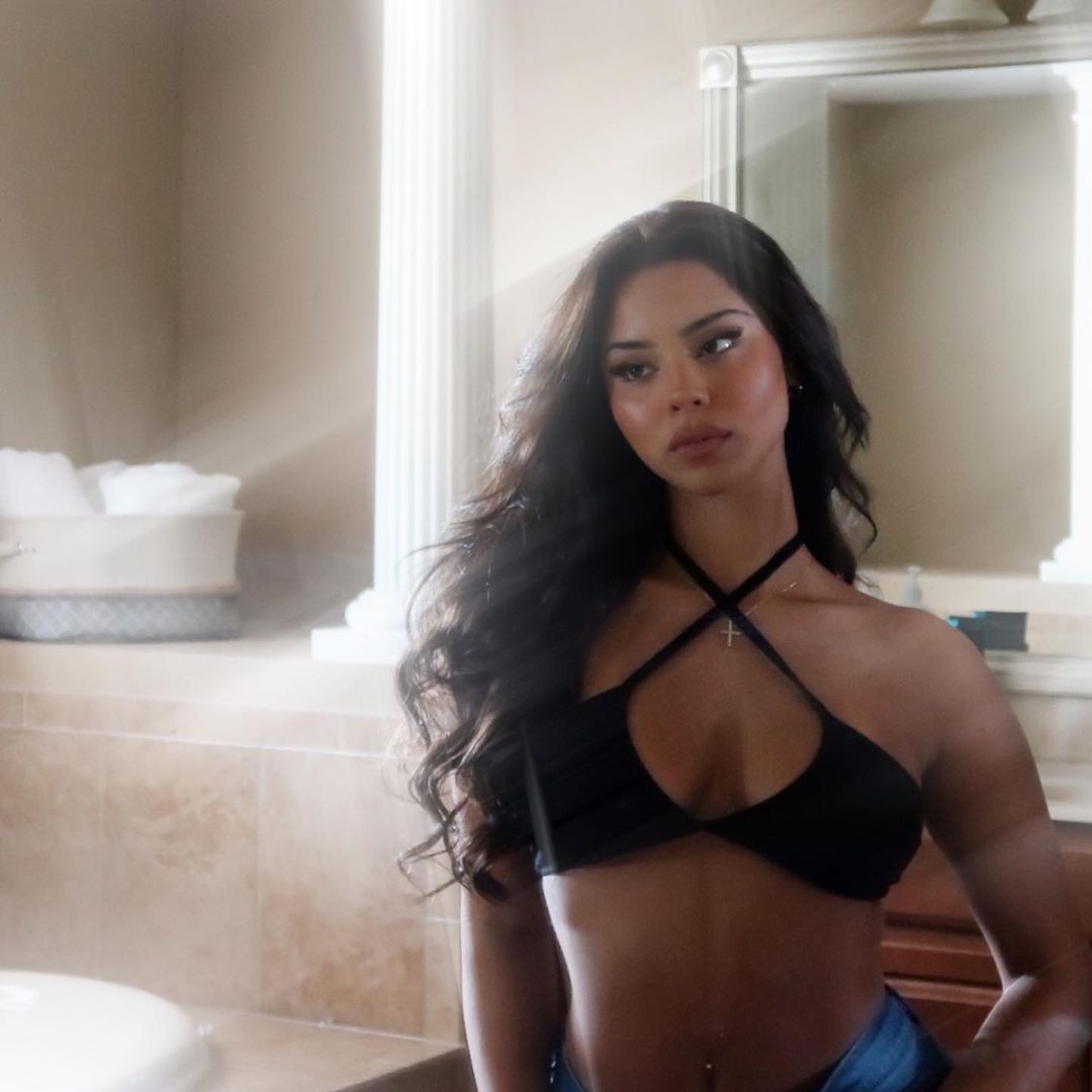 Tiana Musarra in a bikini