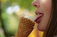 Olya Derkach in Purple