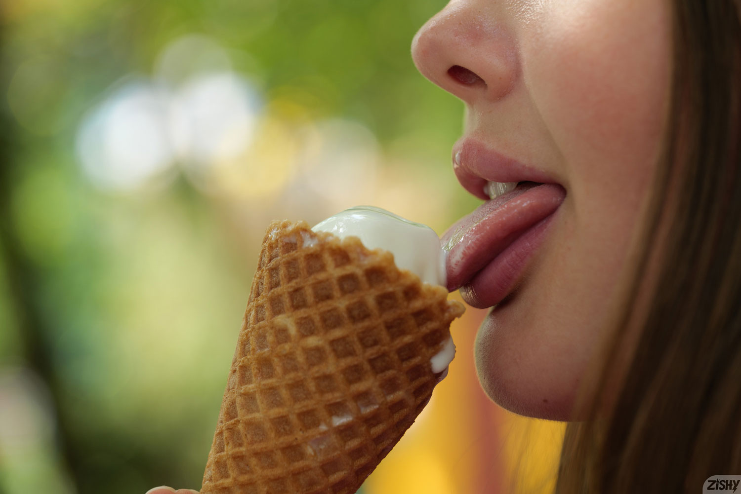 Olya Derkach in Purple