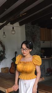 Very busty Vietnamese girl that are not usual in her country.
