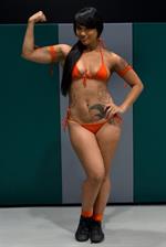 Dragon Lily in a bikini