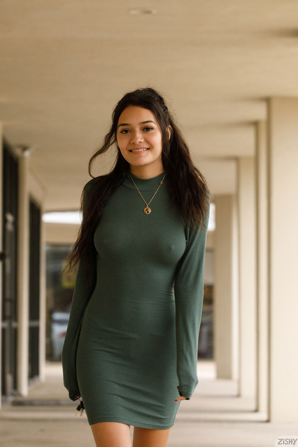 Soledad Lomas Flashing her Tits