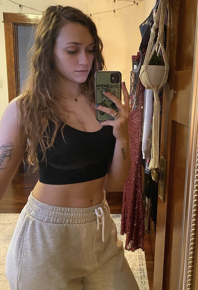 Anonymous taking a selfie