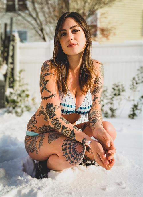 Natalie Cuomo in a bikini