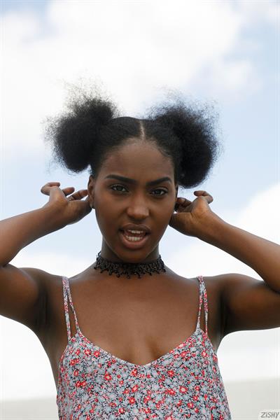 Kelsey Jones in White Undies