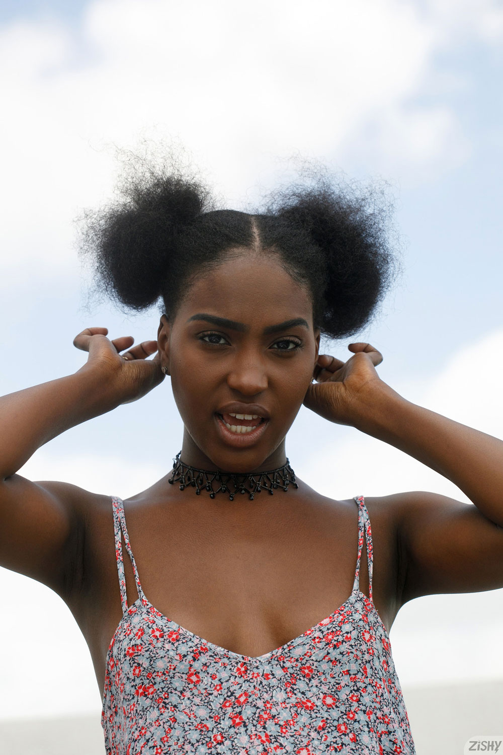 Kelsey Jones in White Undies