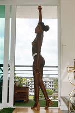 Kelsey Jones in White Undies