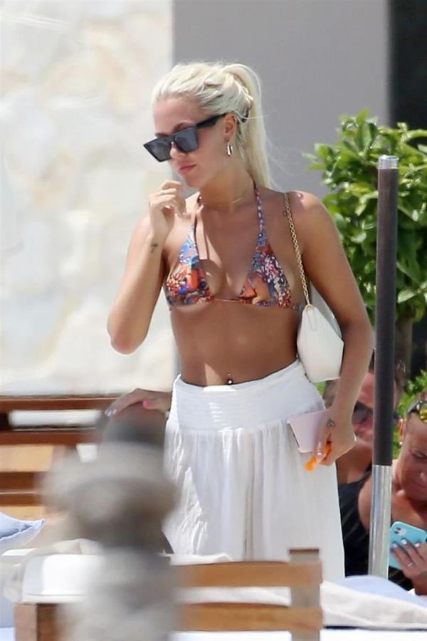 Lottie Tomlinson in a bikini