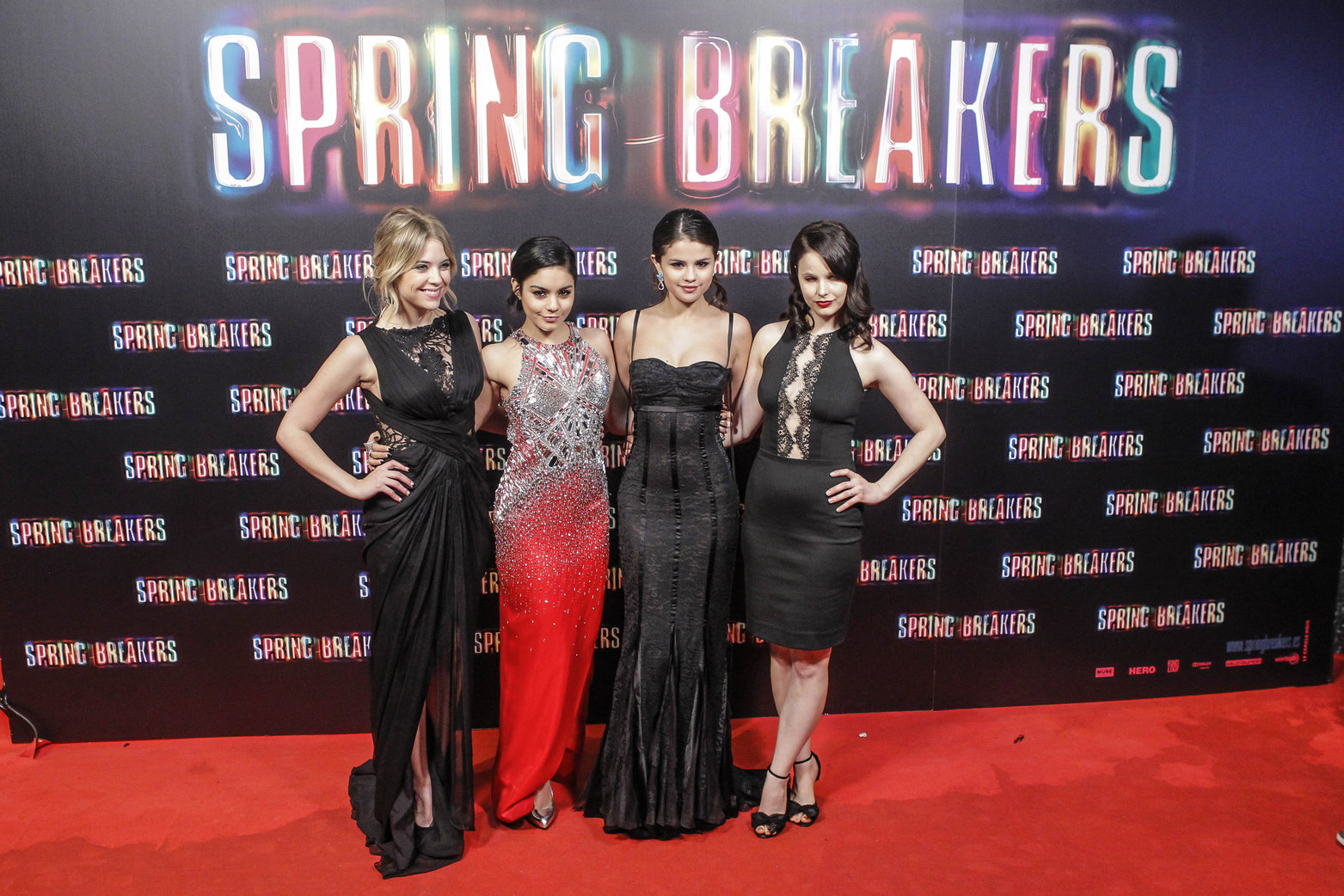 Selena Gomez Spring Breakers premiere in Madrid 2/21/13 