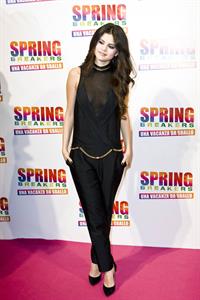 Selena Gomez Premiere of Spring Breakers at Adriano Cinema in Rome on February 22, 2013