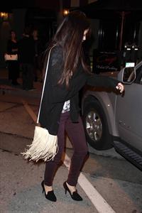 Selena Gomez heads to a date in West Hollywood on February 27, 2013