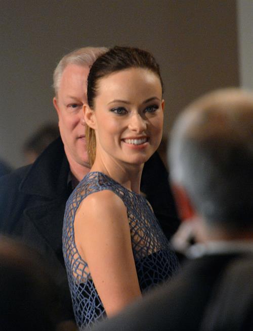 Olivia Wilde Pictures Olivia Wilde attends Calvin Klein Fall 2013 Presentation in New York City - February 14, 2013